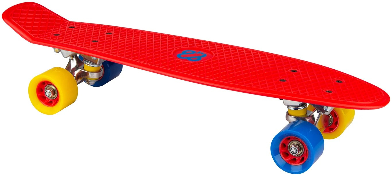 Nijdam FlipGrip Skateboard - Sunset Cruiser - Rood