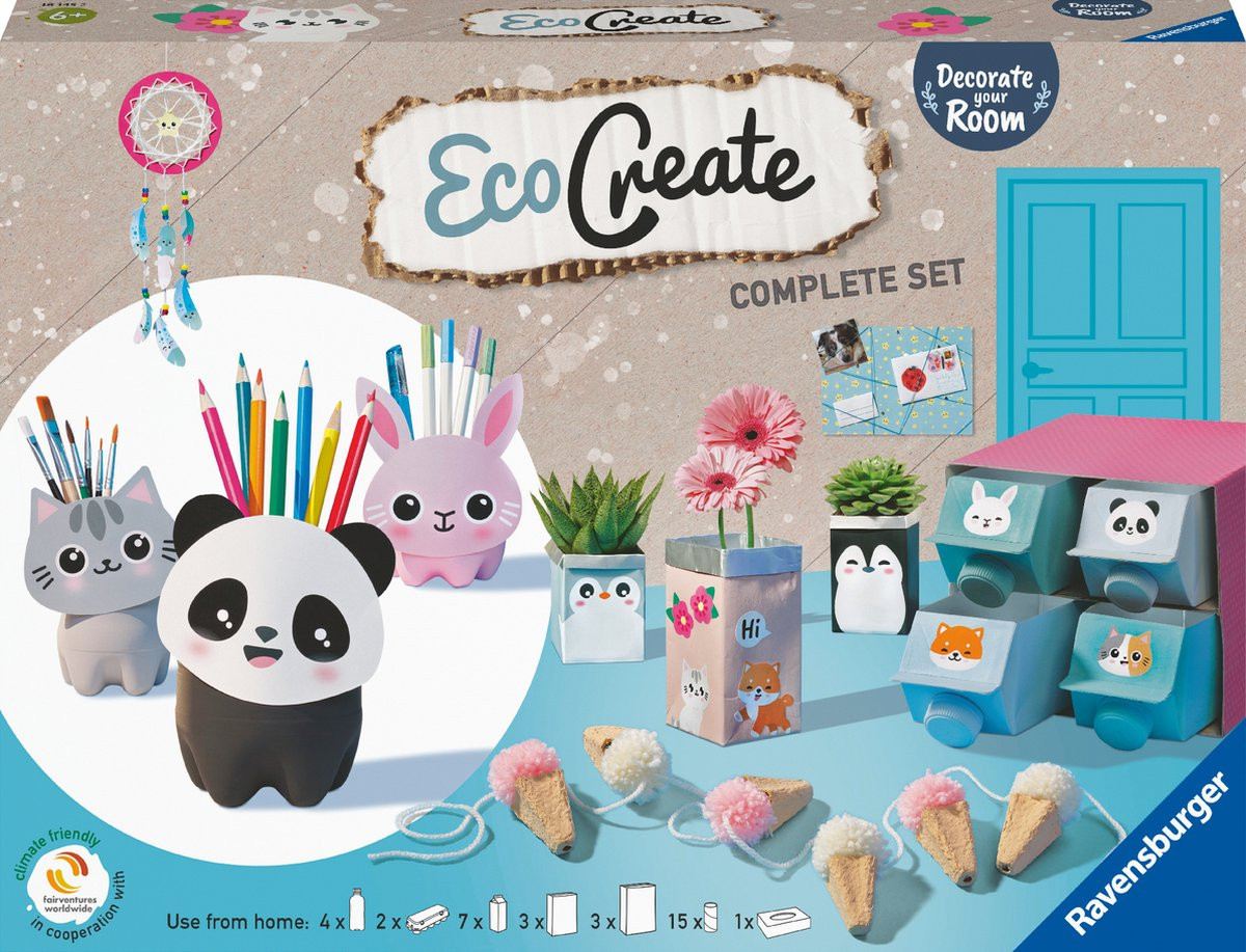 Ravensburger EcoCreate Decorate your Room - Knutselpakket