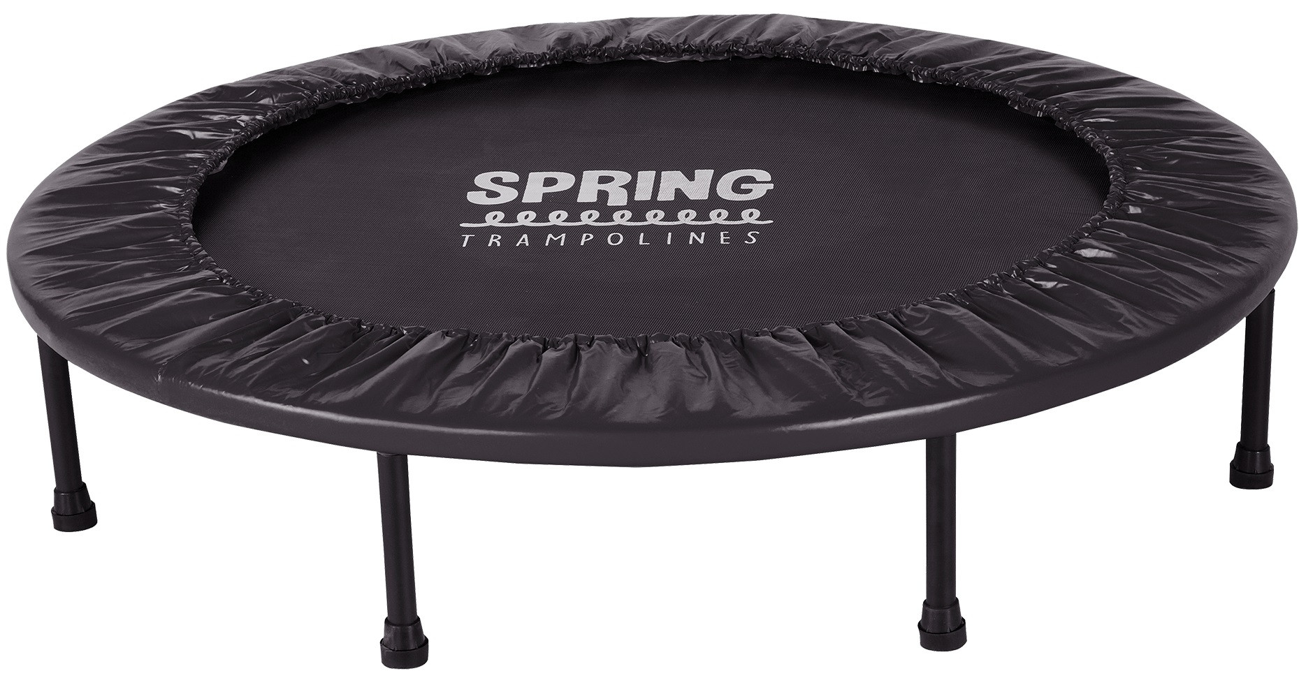 SPRING Mini Fitness Trampoline - 120 cm - Zwart