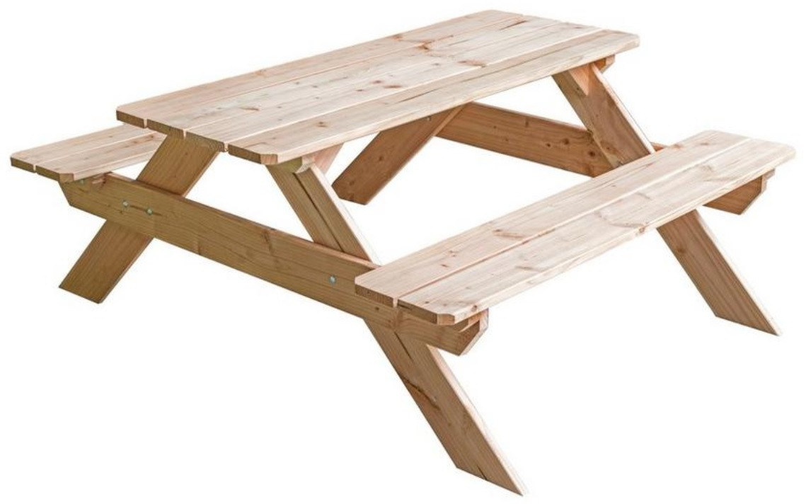 Douglas kinder picknicktafel 92 x 90 x 50 cm