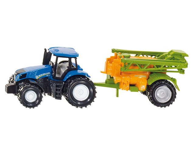 SIKU 1668 Tractor met Veldspuit