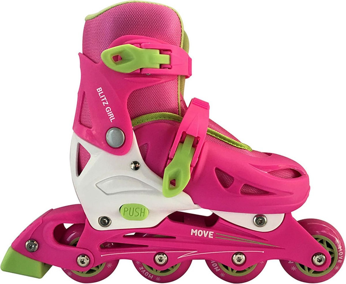 Move Blitz Girl Inline Skates - Skeelers - Roze - Maat 35-38 