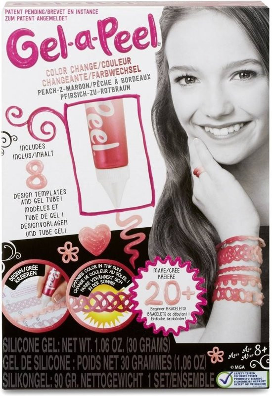 Starterset Gel-A-Peel: Peach 2 Maroon