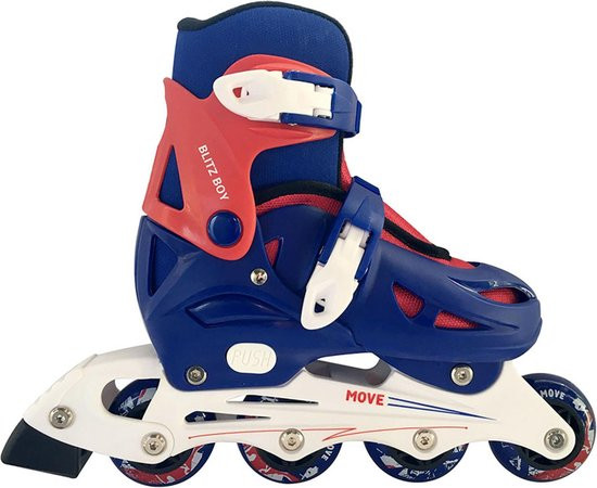Move Blitz Boy Inline Skates - Skeelers - Blauw - Maat 31-34 